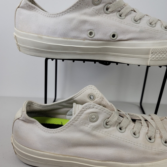 Converse Chuck Taylor 2 All Star Green  beige unisex shoes Sneakers - Picture 10 of 12